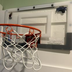 Heat/Magic Over Door Basketball Hoop