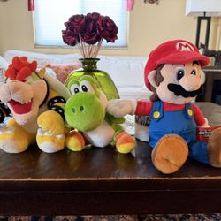 Super Mario Plushies