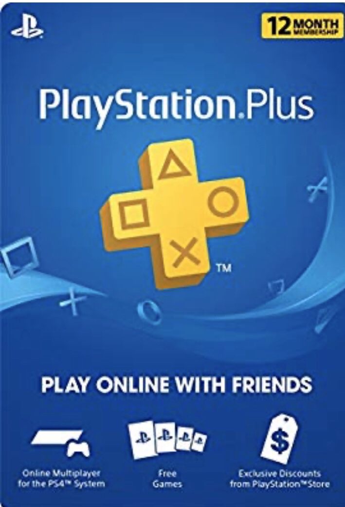 PlayStation Plus: 12 Month Membership [Digital Code]
