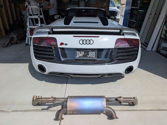 R8 Titanium Exhaust 2014-2015 Only