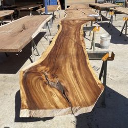 Lumber, Live Edge Slabs- Kiln Dried