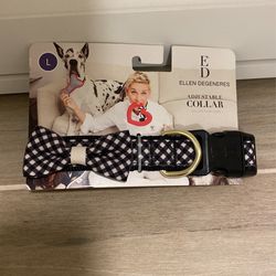 Large Bow Tie Dog Collar