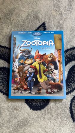 Zootopia Blu-ray with Slipcover