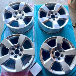 GM OEM Wheels 20 X 9 Set Of 4