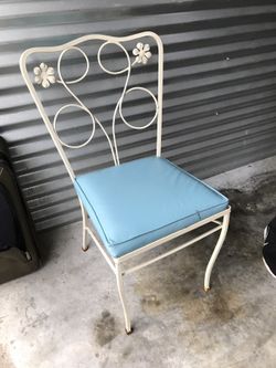 QUICK SALE!!! Mid-Century Metal Chair