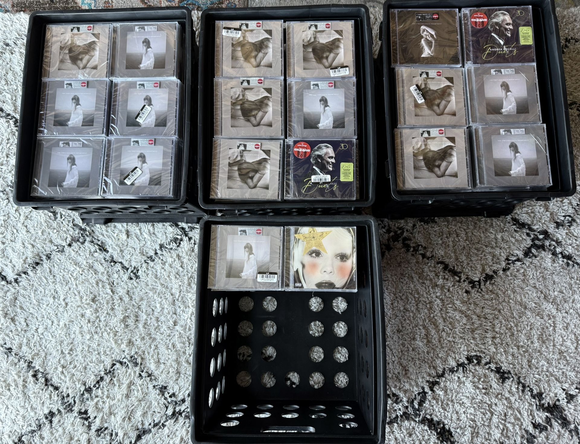 500 Sealed Target CD Returns – 400+ Taylor Swift TTPD – Great for Resale!
