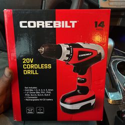 Corebilt 20v Cordless Drill 