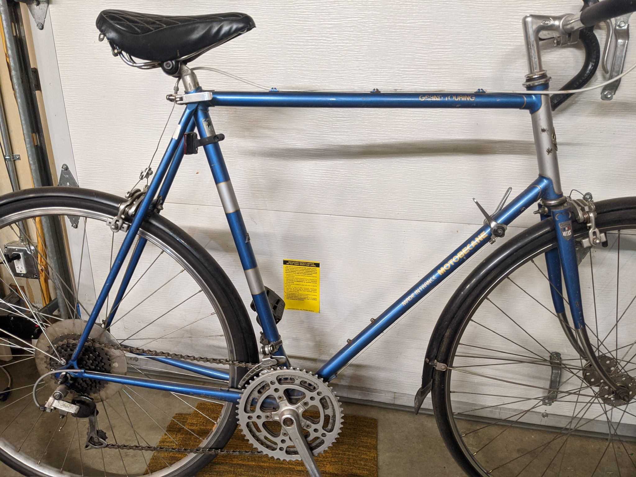 Vintage Motobecane Grand Touring Roadbike