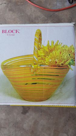 Glass basket
