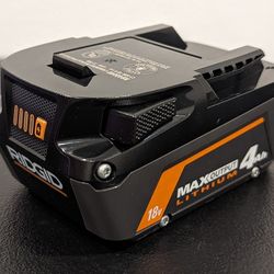 Ridgid 18V 4.0Ah Max Output Lithium-Ion Battery - BRAND NEW