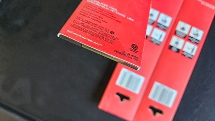 Milwaukee 6in Chainsaw Guide Bars (3-pack) — M12 FUEL Hatchet, New