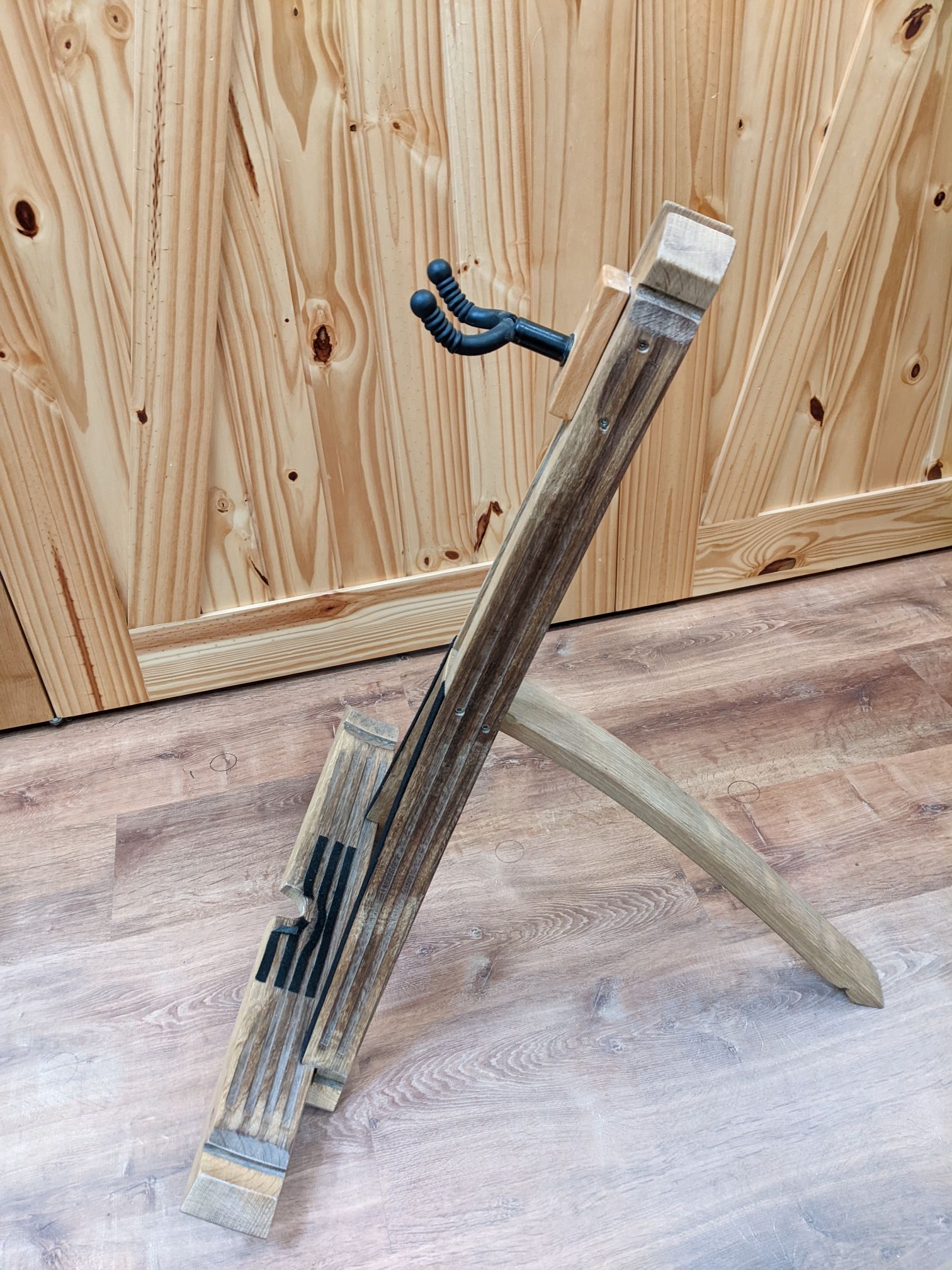 Custom Wood Guitar Stand