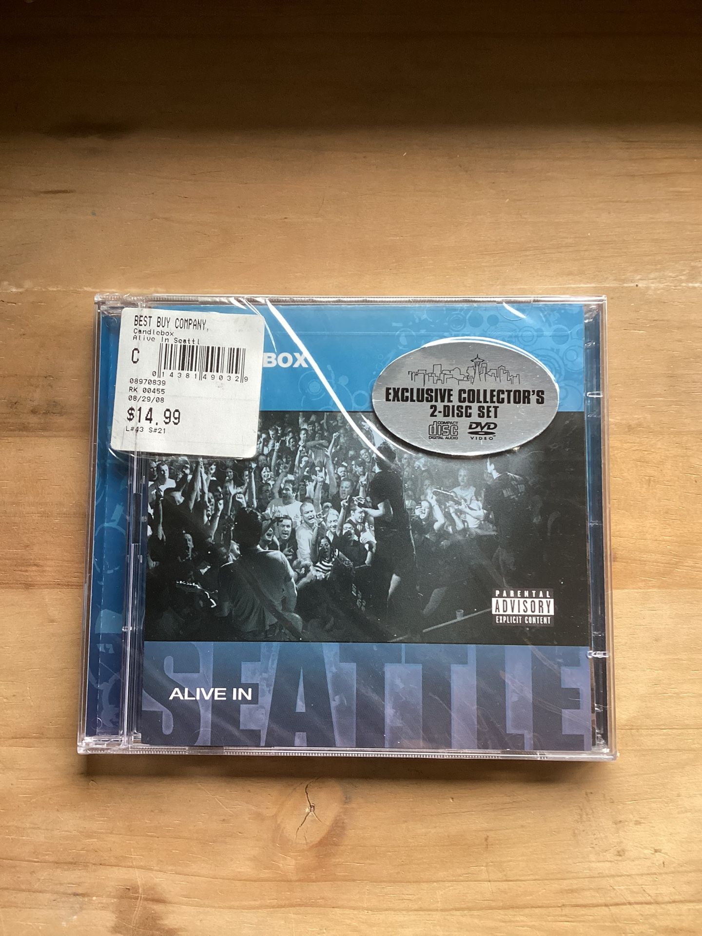 Candlebox Alive In Seattle CD/DVD Brand New Sealed OOP Collector’s Edition