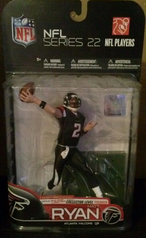 Matt Ryan Atlanta Falcons NFL McFarlane action figure Black uniform variant