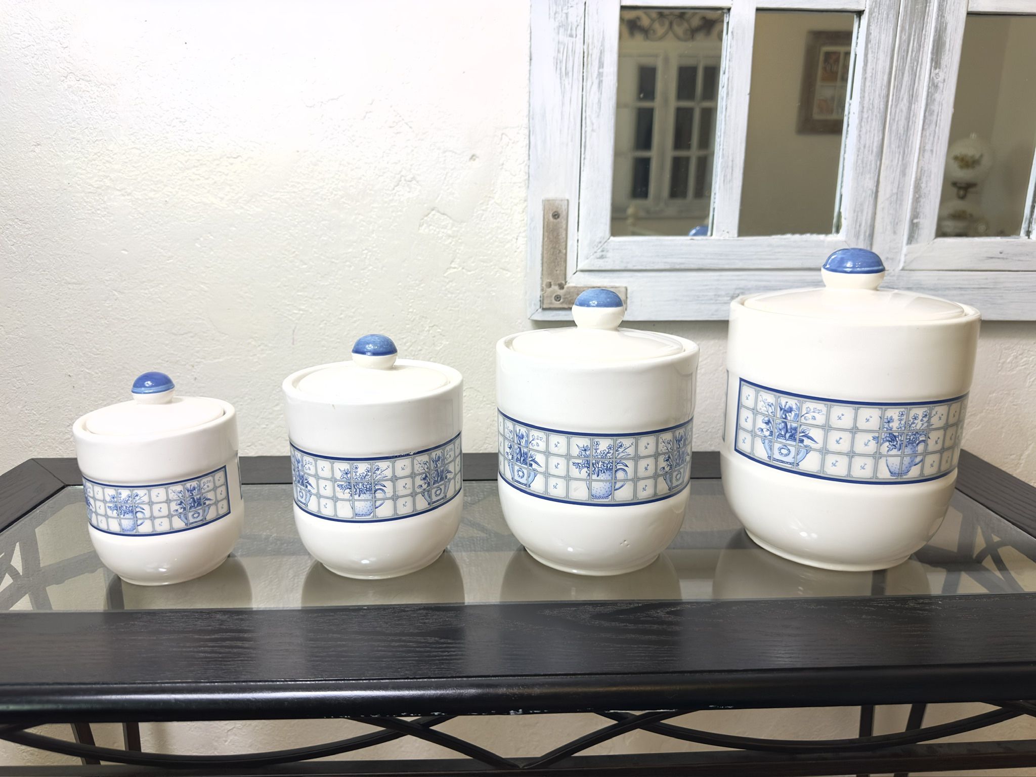 Vintage Pomerantz Stoneware Jars