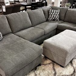 $39 Down Gets This Ashley Sectional Today! 