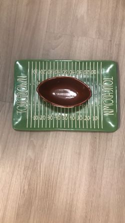 Chip and salsa plate