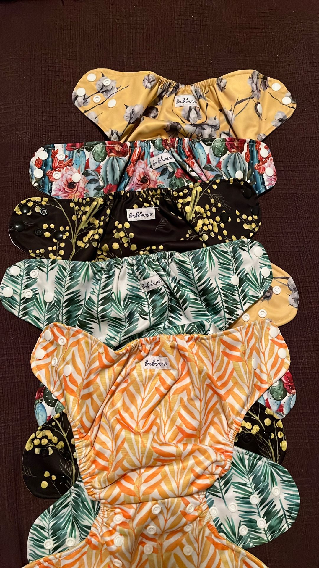 Babian’s Reusable Diapers (No Liners)