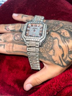 Cartier Moissanite Watch