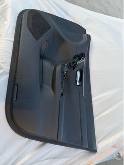 2016 Altima Front Passenger Door Panel BLACK