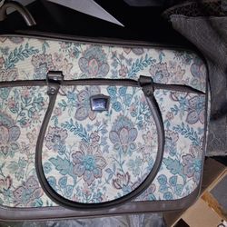 Vintage Floral Carry On Flawless Obo