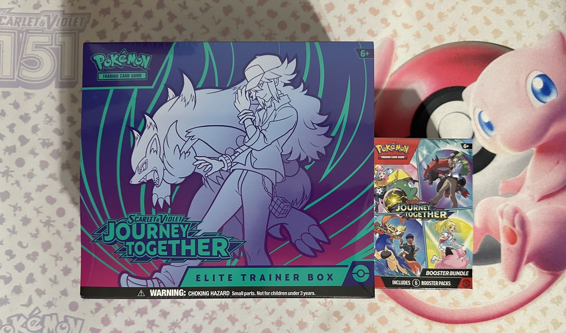 Pokemon Journey Together Elite Trainer Box + Booster Bundle