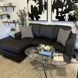 Sleeper Sectional Couch Gray - We Deliver