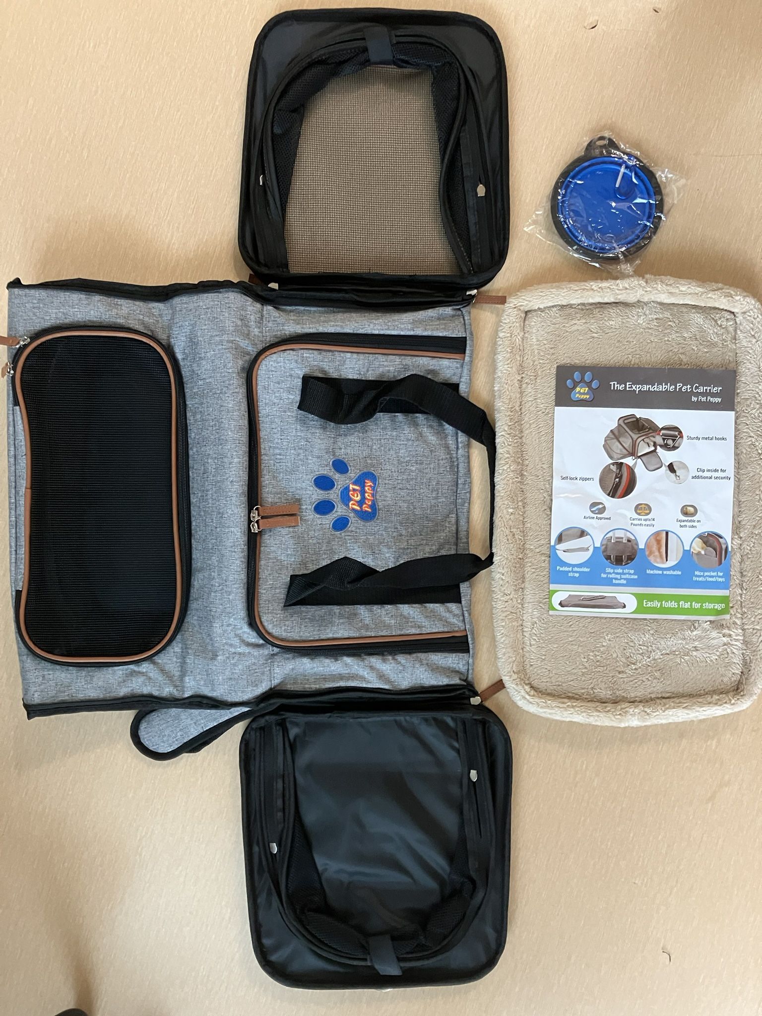 Brand New Expandable Pet Carrier