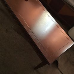 Merry Christmas Coffee Table Real Wood 