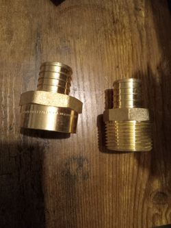 1"  Zurnpex Adapters. Male And Felmale Thread 