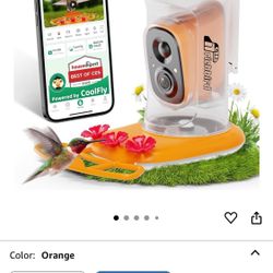 Smart Hummingbird Feeder with Camera Solar Powered, AI Identify, Instant Notification, Leakproof & Ant Moat, Outdoors Hanging, Idea Gift for Bird Love
