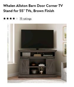 Corner TV stand new for 55"