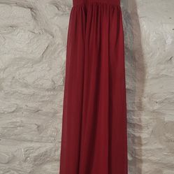 Azazie Red Dress Size A6