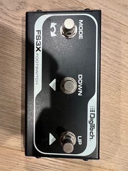 Digitech FS3X 3 Button Footswitch