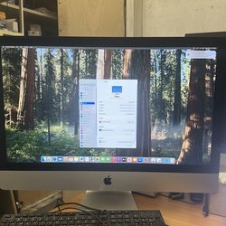 iMac 27” Sequoia 5k screen i7 4GHz 1TB SSD 32GB RAM AMD Radeon