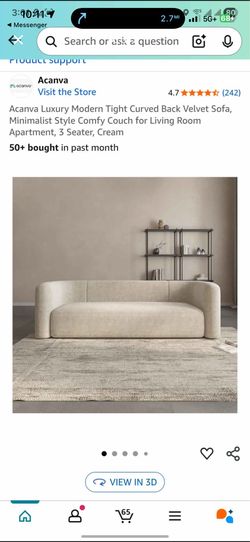 Beige Sofa FOR SALE🛋️