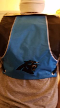 New NFL Carolina Panthers drawstring bag