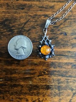 Amber pendant