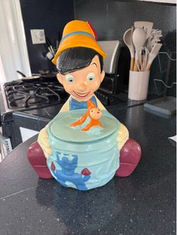 Vintage Pinocchio Cookie Jar