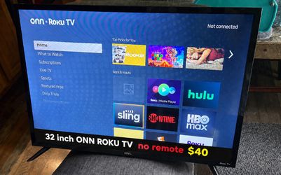 32 in onn Roku tv