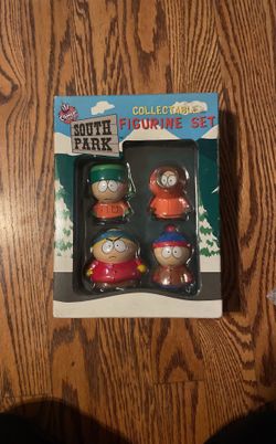 Vintage 1998 South Park Collectible Figurine Set