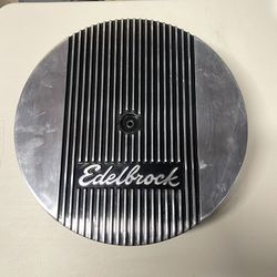 Edelbrock 14 Inch Finned Air Cleaner Assembly 