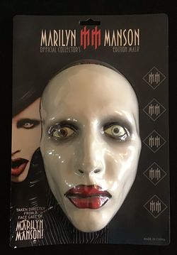 RARE Marilyn Manson Collector's Edition Mask (2004) Near Mint Condition. 