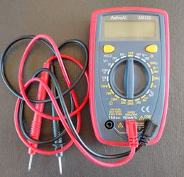 Multimeter and OBD II Scan Tool