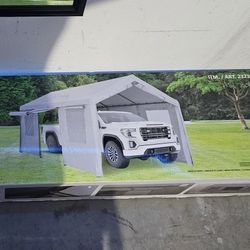 Steel Frame Canopy 10ft x 20ft (WHITE)