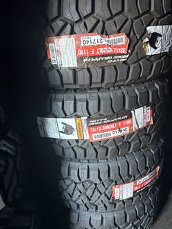 33x12.50R20 NITTO RIDGE GRAPPLER