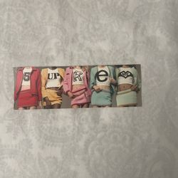 Supreme Girls Sticker