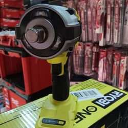 Ryobi ONE + HP 18V Brushless Cordless 4-Mode 1/2in. Impact Wrench.  Tool-Only 