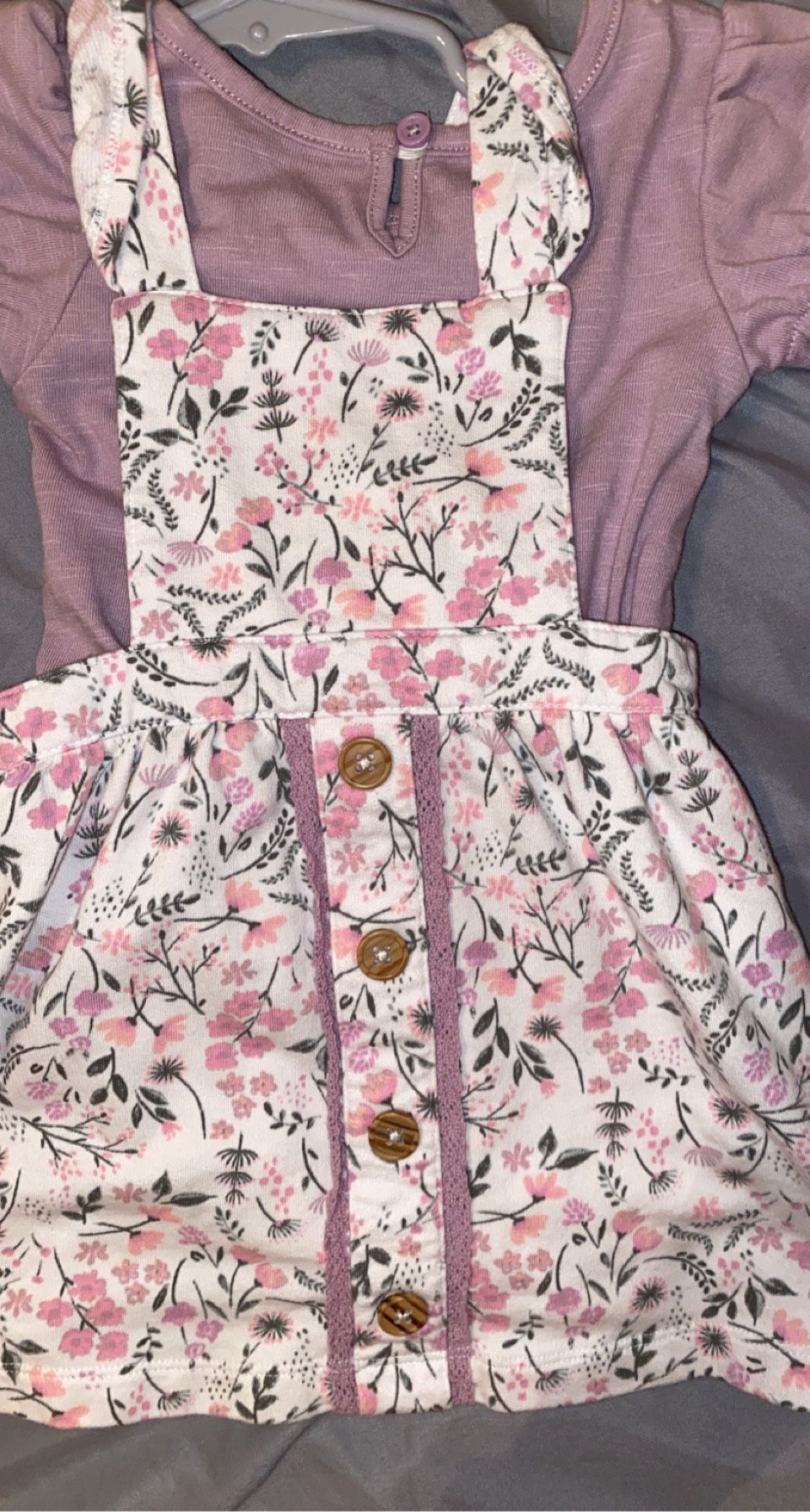 Baby Girl Overall Dress 12 Months 