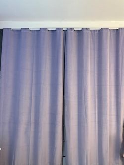 Lavender, thick, Curtains